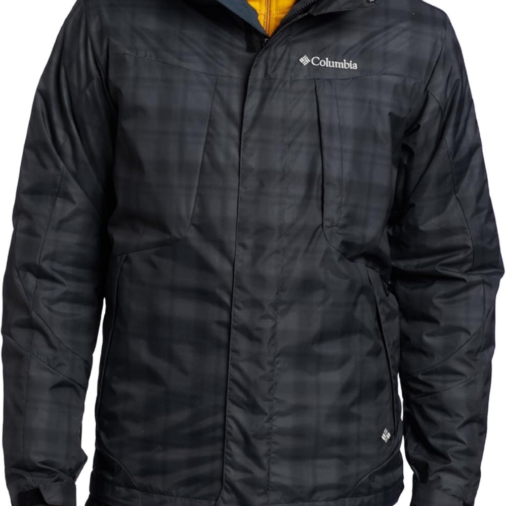 Columbia Men's Dark Plaid Jacket